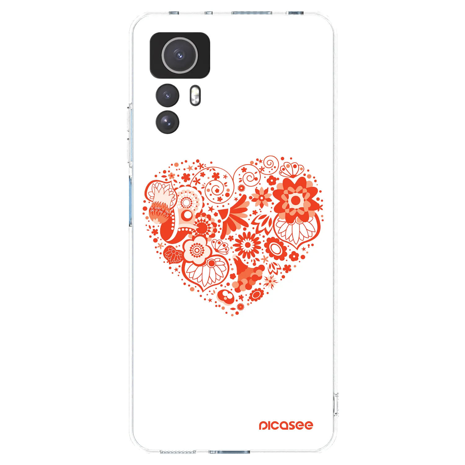 Picasee husă transparentă din silicon pentru Xiaomi Redmi Note 12S - Big heart