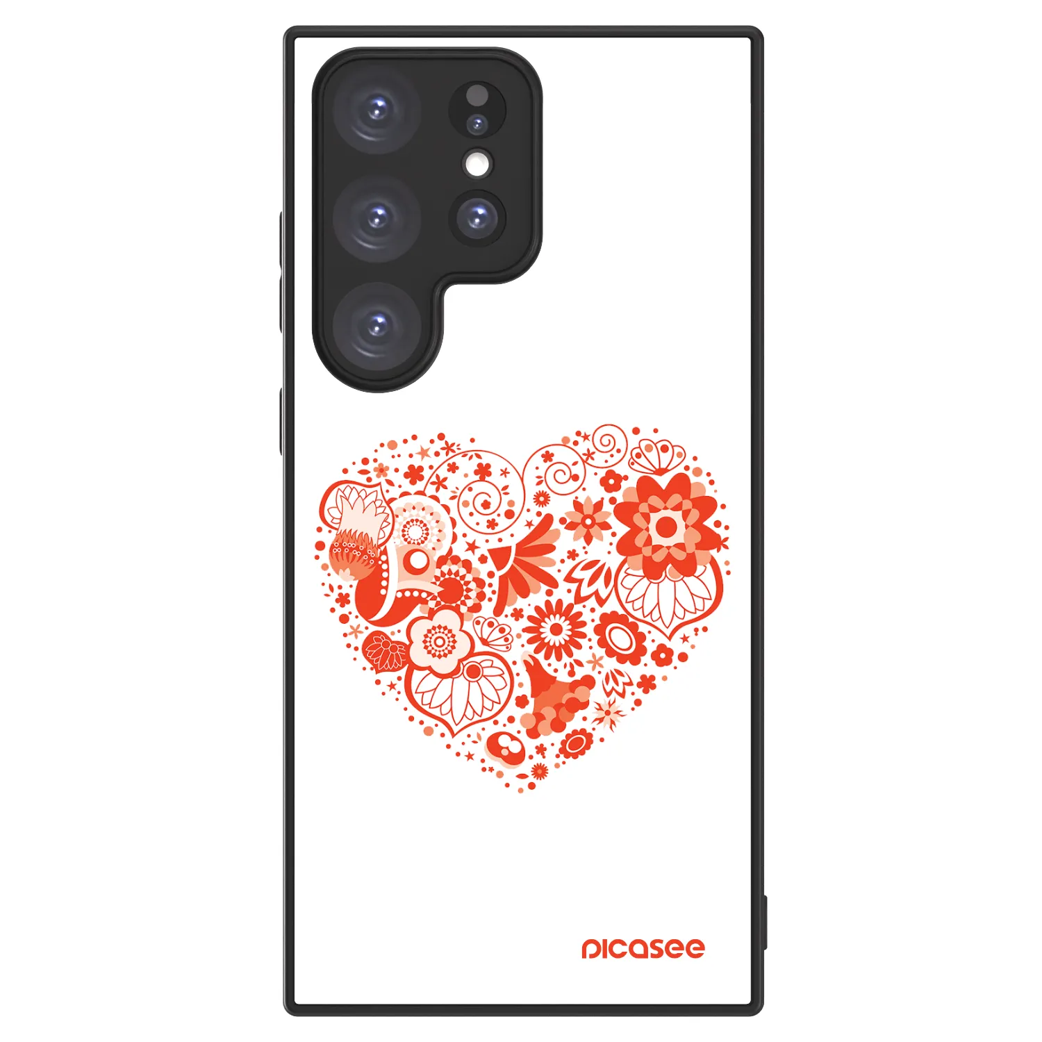 Picasee ULTIMATE CASE PowerShare pentru Samsung Galaxy S23 Ultra 5G - Big heart