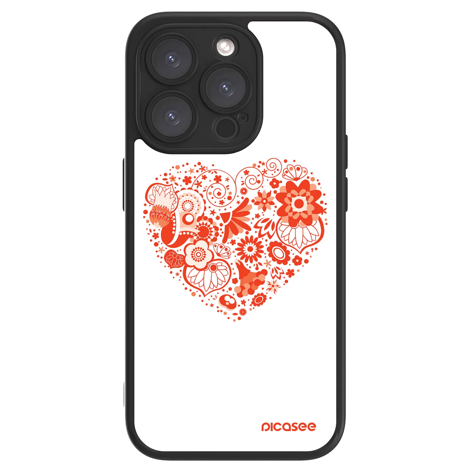 Picasee ULTIMATE CASE pentru Apple iPhone 15 Pro - Big heart