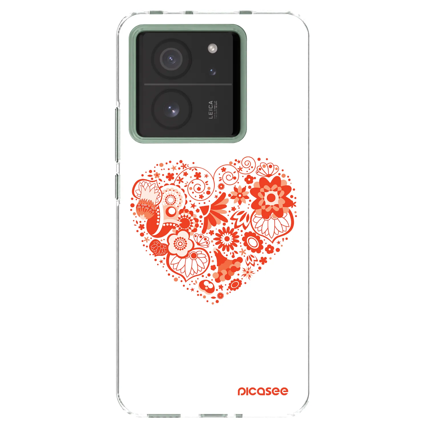 Picasee husă transparentă din silicon pentru Xiaomi 13T Pro - Big heart
