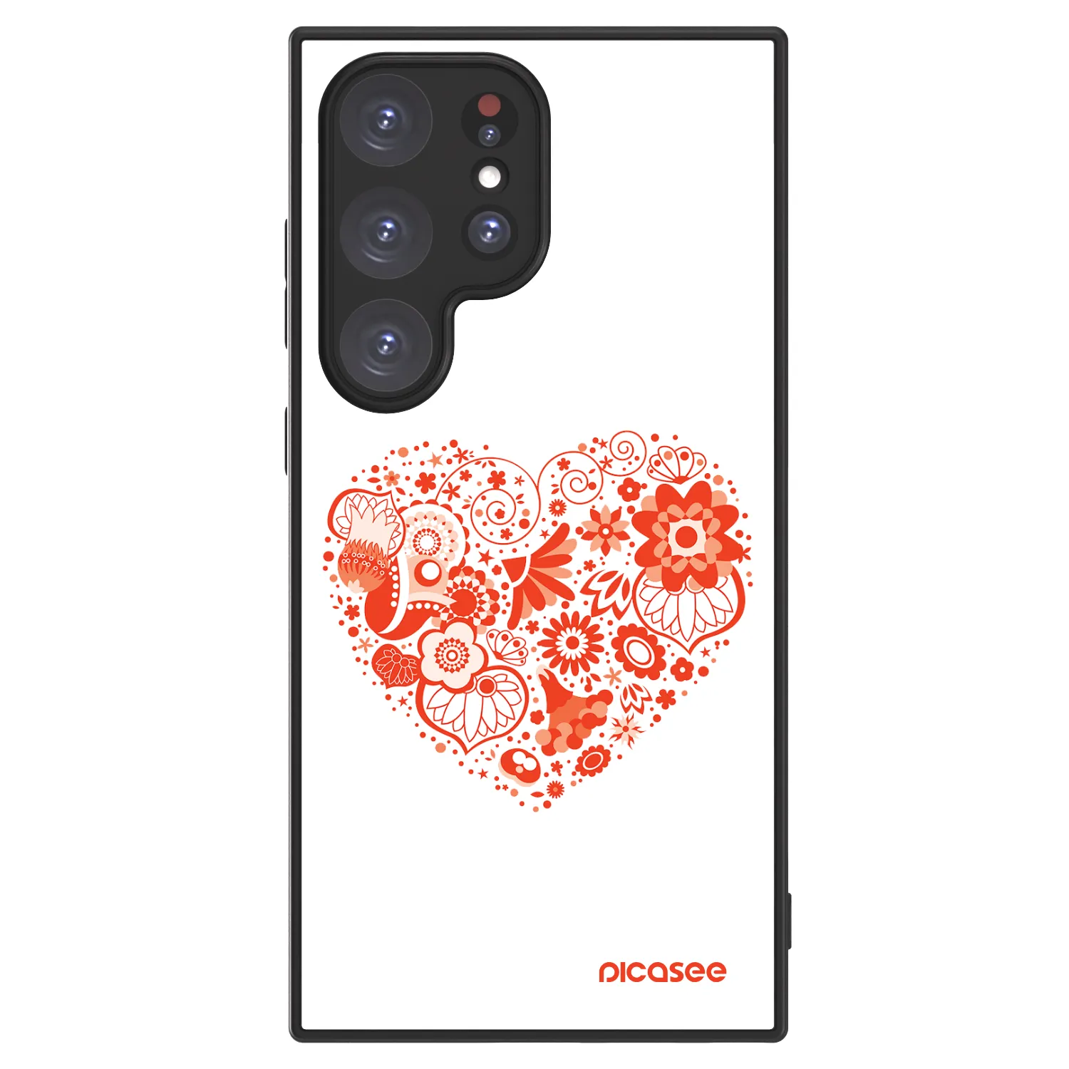 Picasee ULTIMATE CASE PowerShare pentru Samsung Galaxy S24 Ultra S928B 5G - Big heart