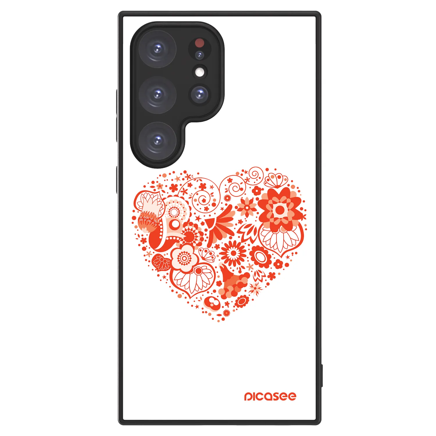 Picasee ULTIMATE CASE pentru Samsung Galaxy S24 Ultra S928B 5G - Big heart
