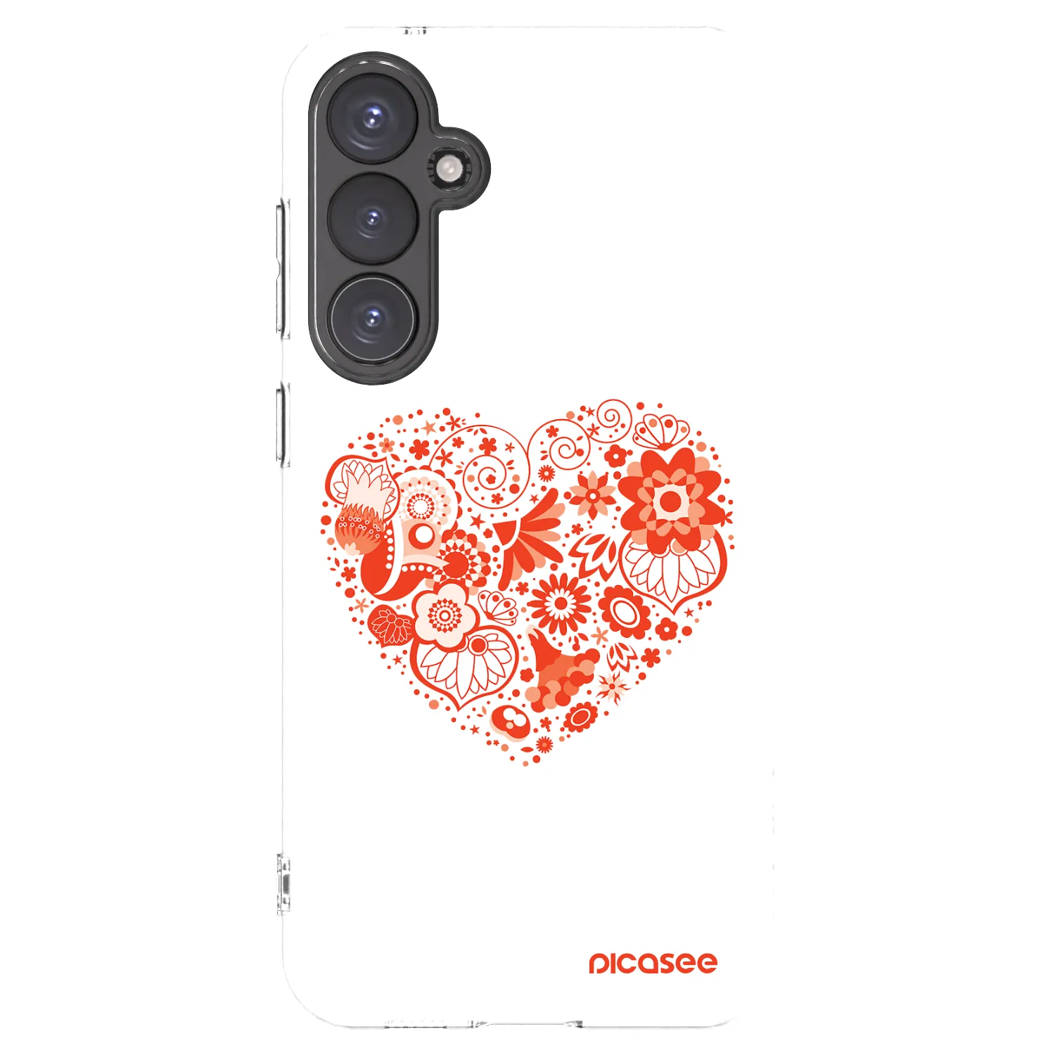 Picasee husă transparentă din silicon pentru Samsung Galaxy S23 FE S711B - Big heart