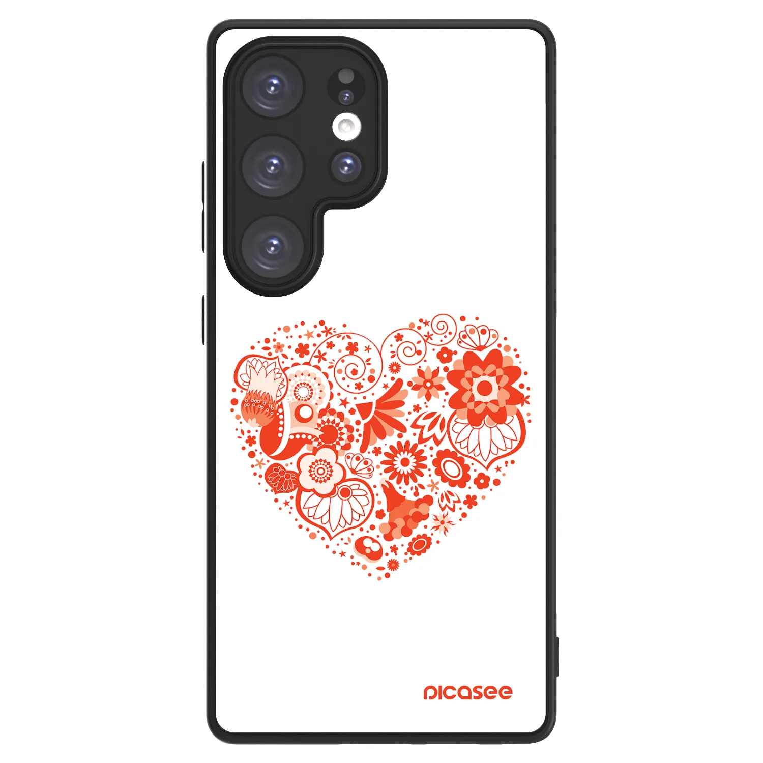 Picasee ULTIMATE CASE pentru Samsung Galaxy S25 Ultra 5G - Big heart