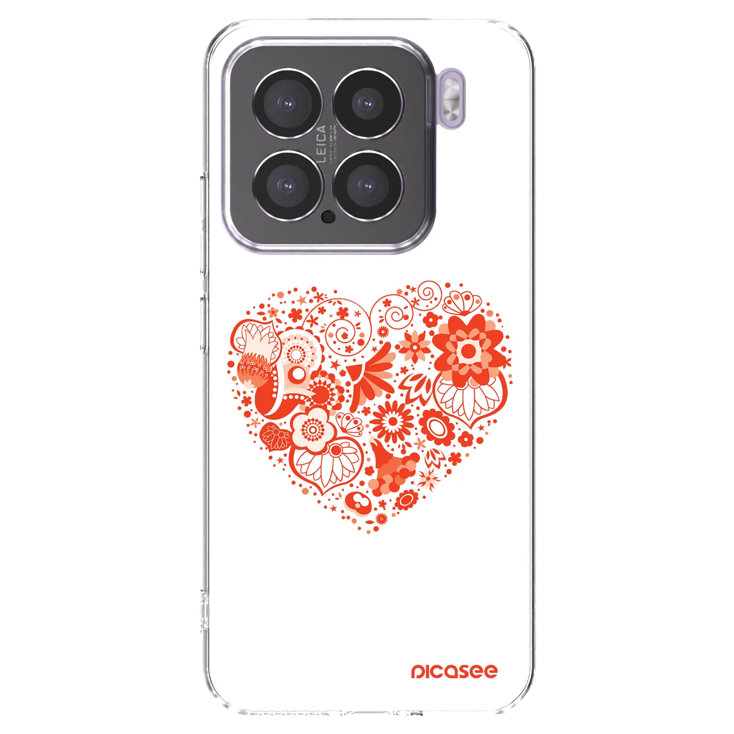 Picasee husă transparentă din silicon pentru Xiaomi 15 - Big heart