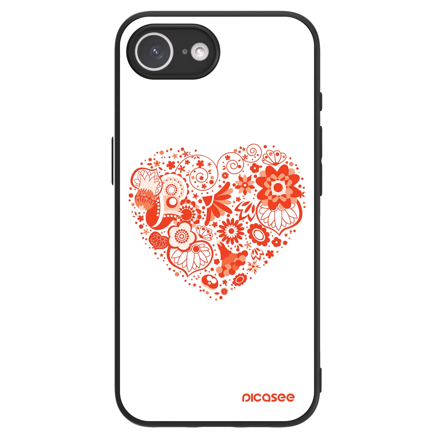 Picasee ULTIMATE CASE MagSafe pentru Apple iPhone 16e - Big heart
