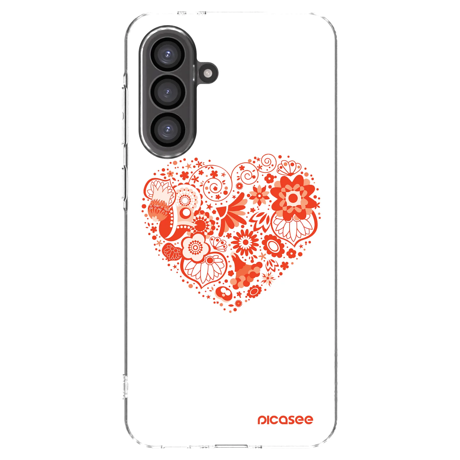 Picasee husă transparentă din silicon pentru Samsung Galaxy A36 5G - Big heart