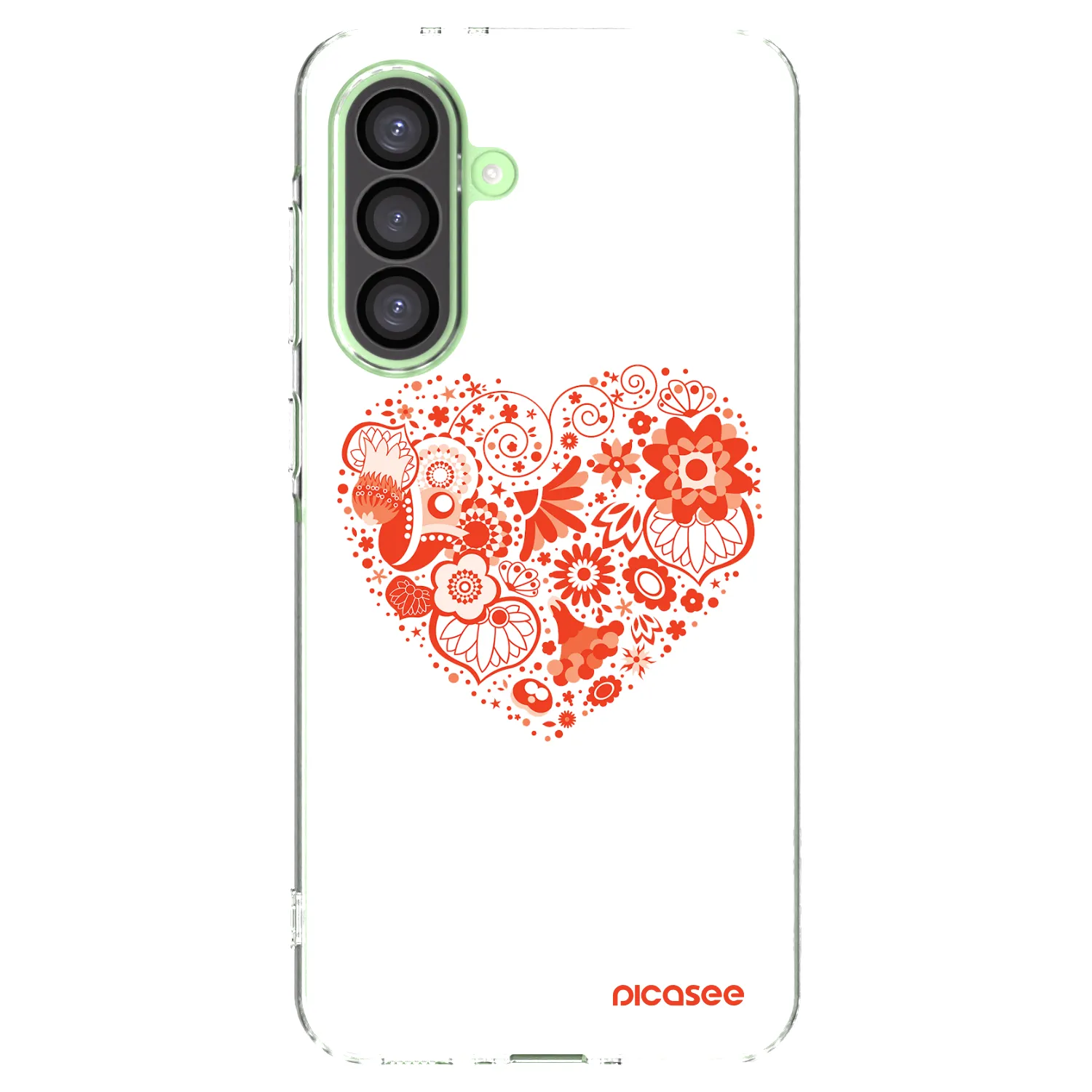 Picasee husă transparentă din silicon pentru Samsung Galaxy A26 5G A266B - Big heart