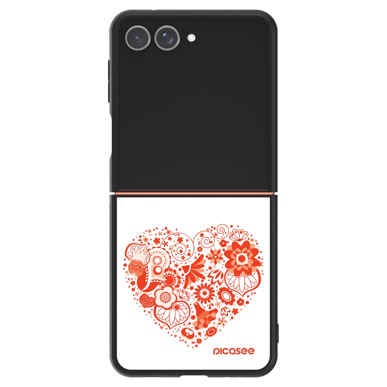 Picasee ULTIMATE CASE pentru Samsung Galaxy Z Flip7 5G - Big heart