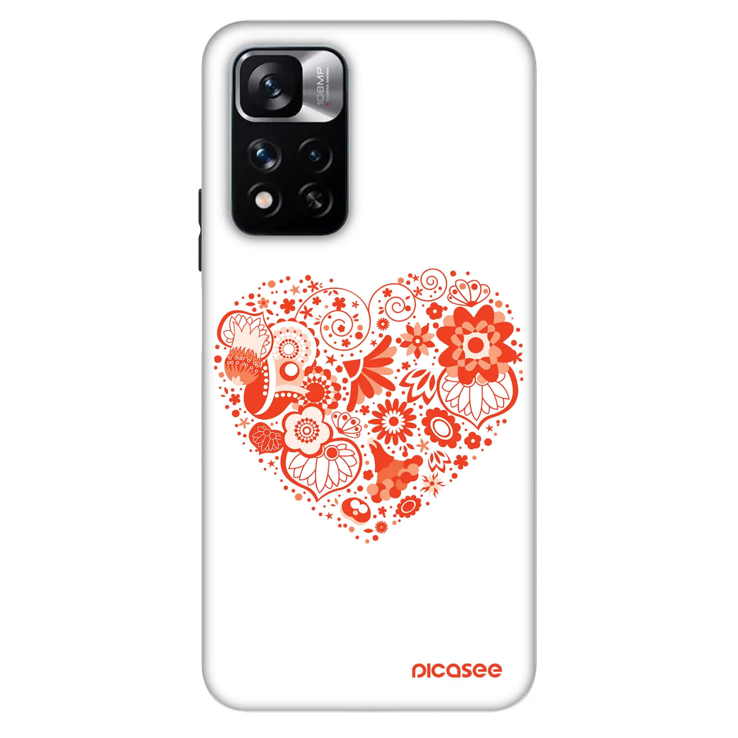 Picasee Fashion Case pentru Xiaomi Redmi Note 11 Pro 5G - Big heart
