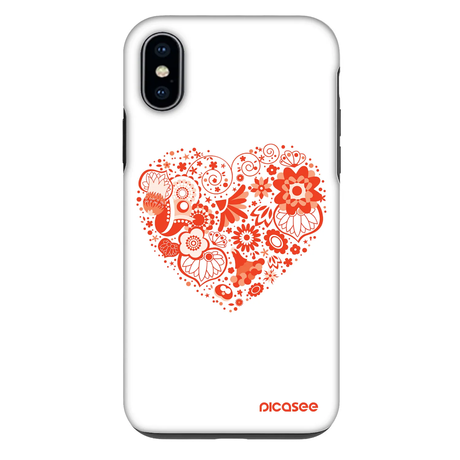 Picasee Fashion Case pentru Apple iPhone X/XS - Big heart