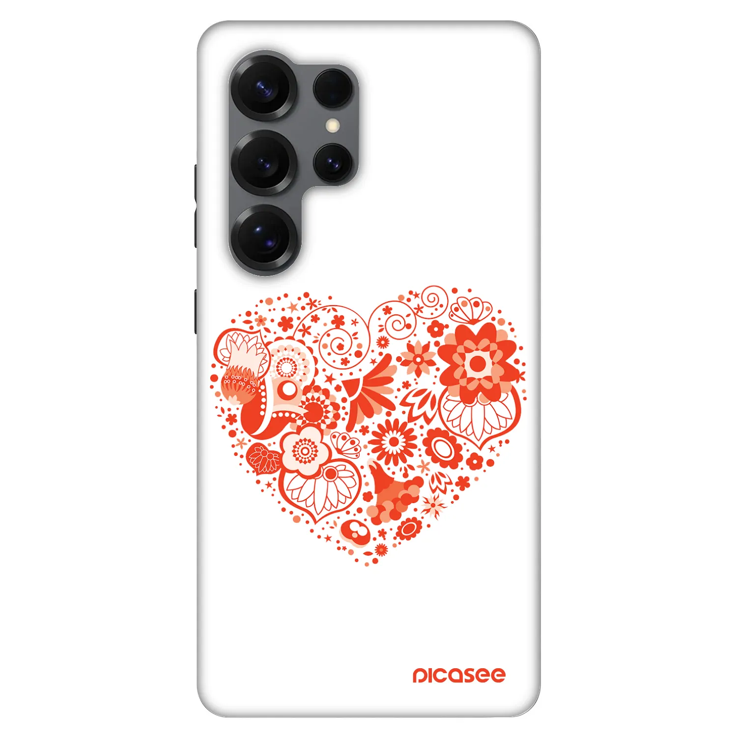 Picasee Fashion Case PowerShare pro Samsung Galaxy S25 Ultra 5G - Big heart