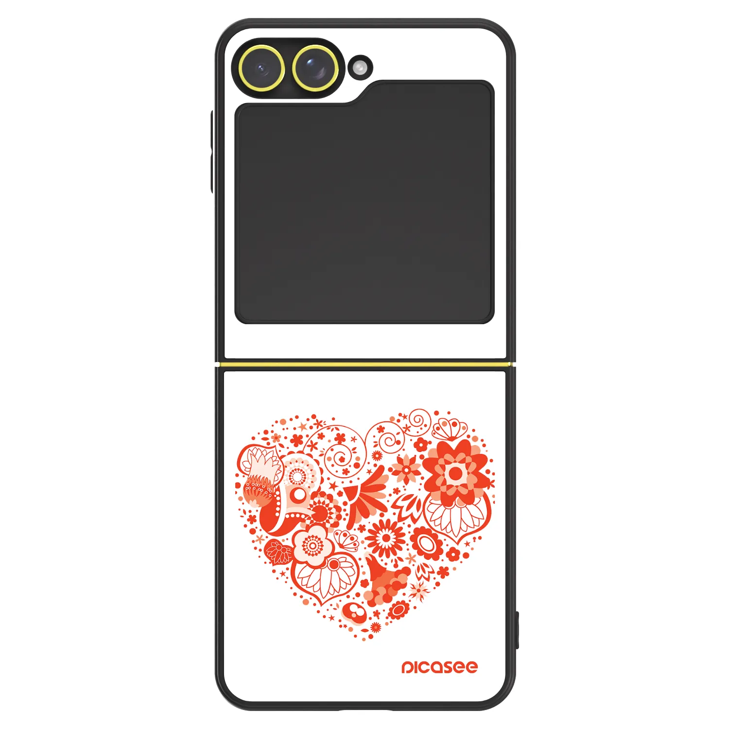 Picasee ULTIMATE CASE pentru Samsung Galaxy Z Flip7 FE 5G - Big heart