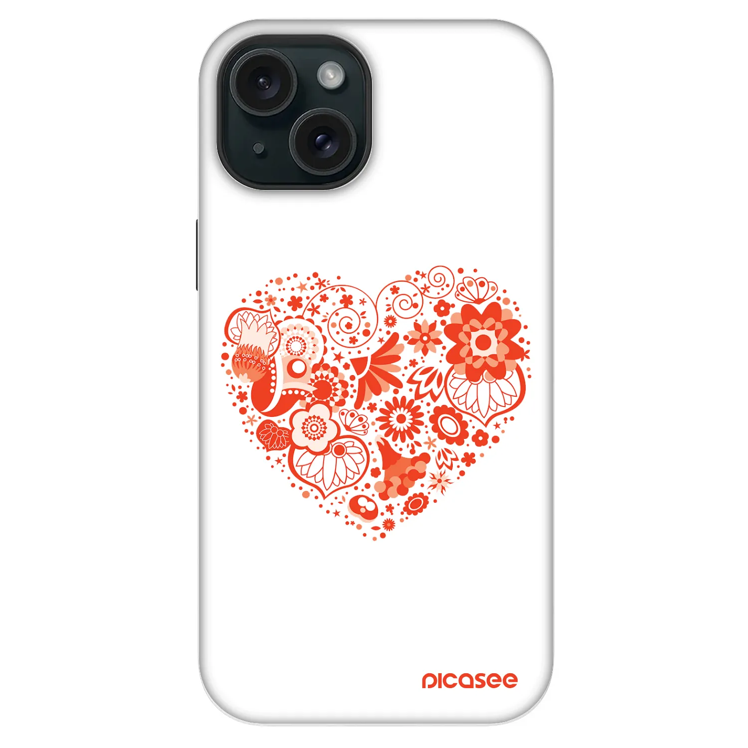 Picasee Fashion Case MagSafe pentru Apple iPhone 14 - Big heart