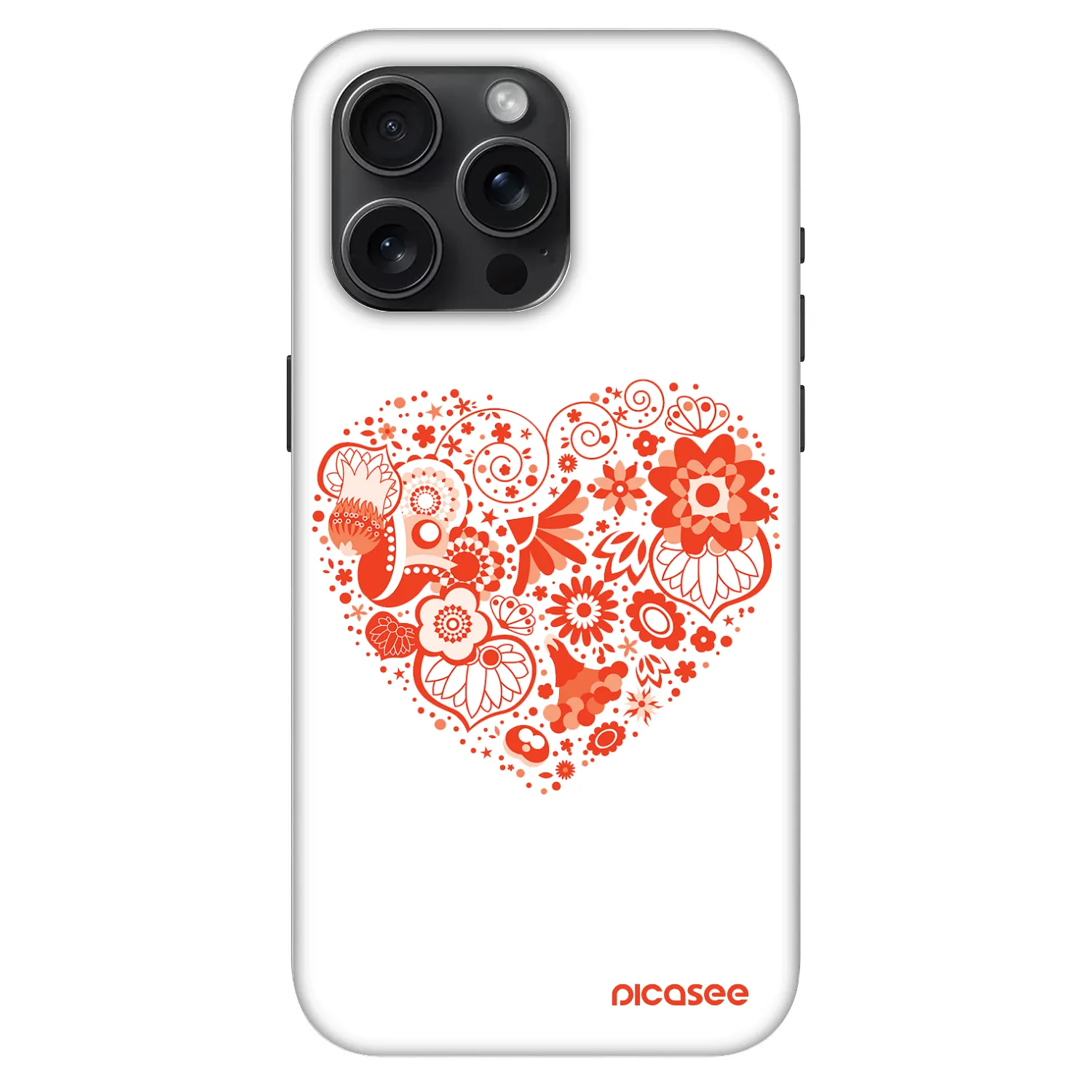 Picasee Fashion Case MagSafe pentru Apple iPhone 15 Pro Max - Big heart