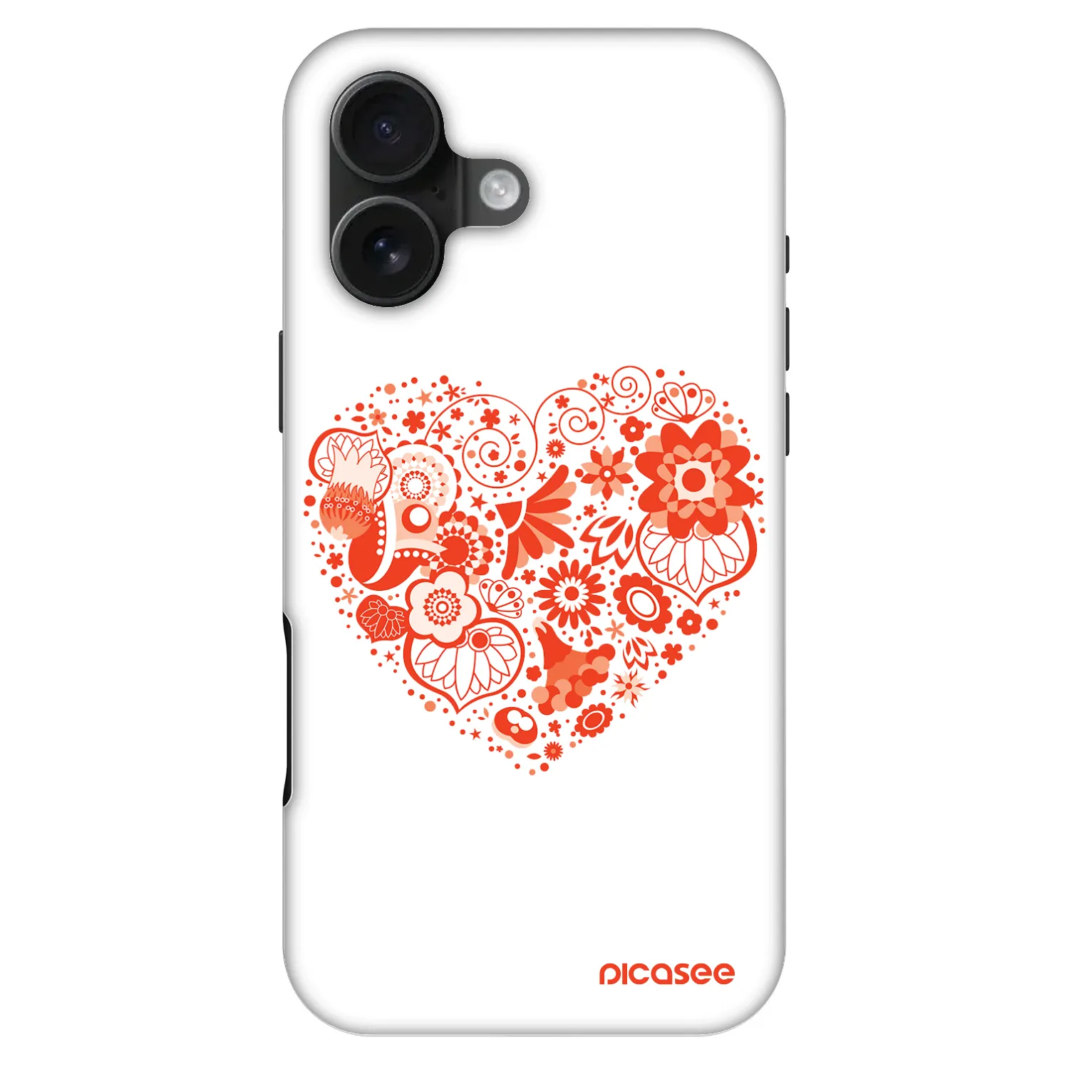 Picasee Fashion Case MagSafe pentru Apple iPhone 16 - Big heart