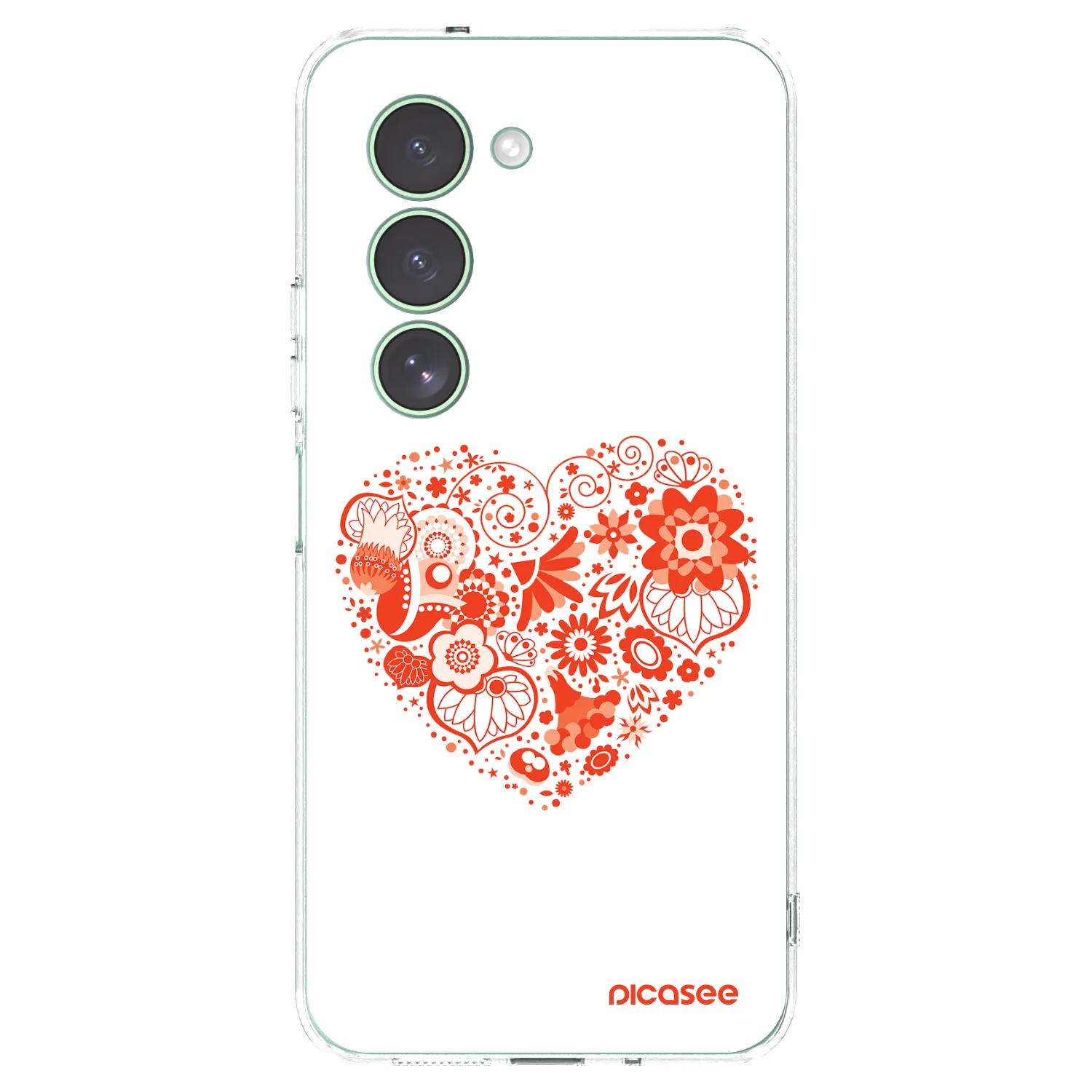 Picasee husă transparentă din silicon pentru Xiaomi Redmi 15 5G - Big heart
