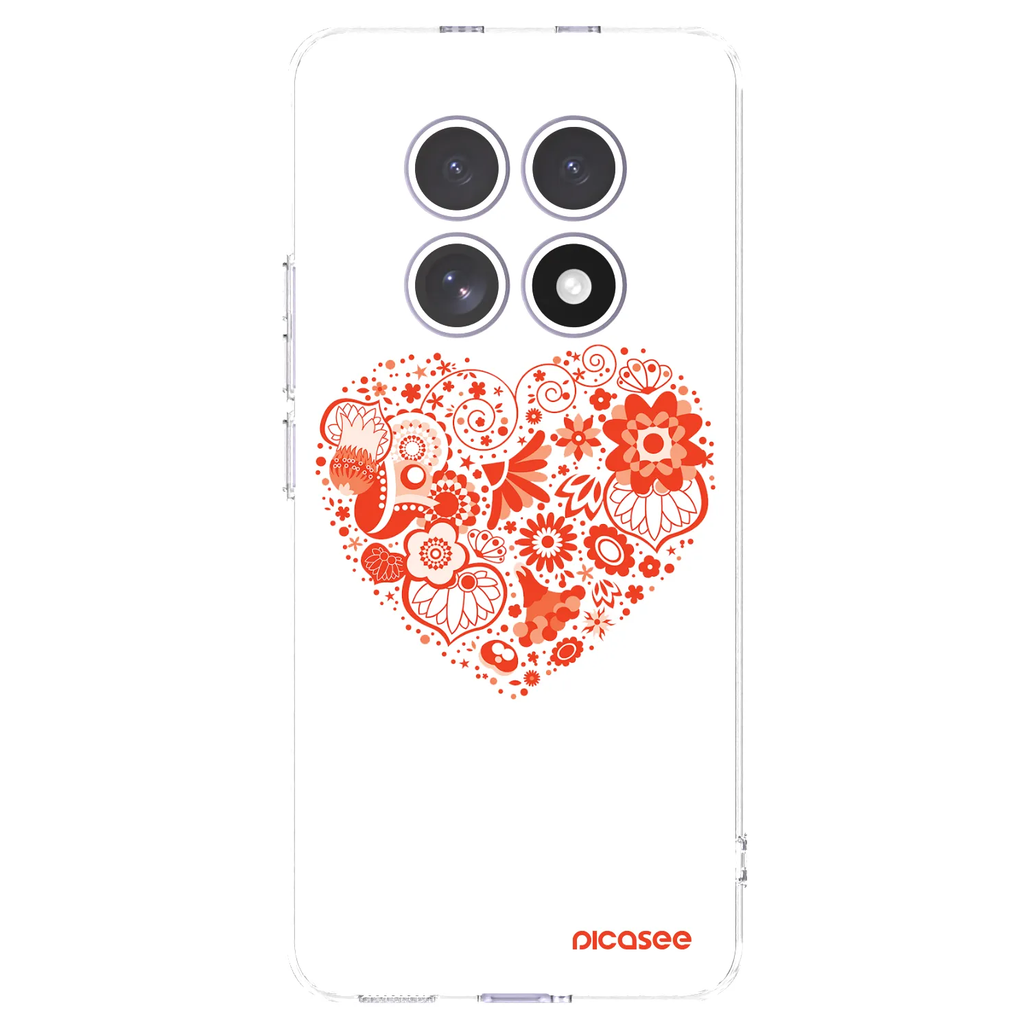 Picasee husă transparentă din silicon pentru Xiaomi Redmi Note 15 - Big heart