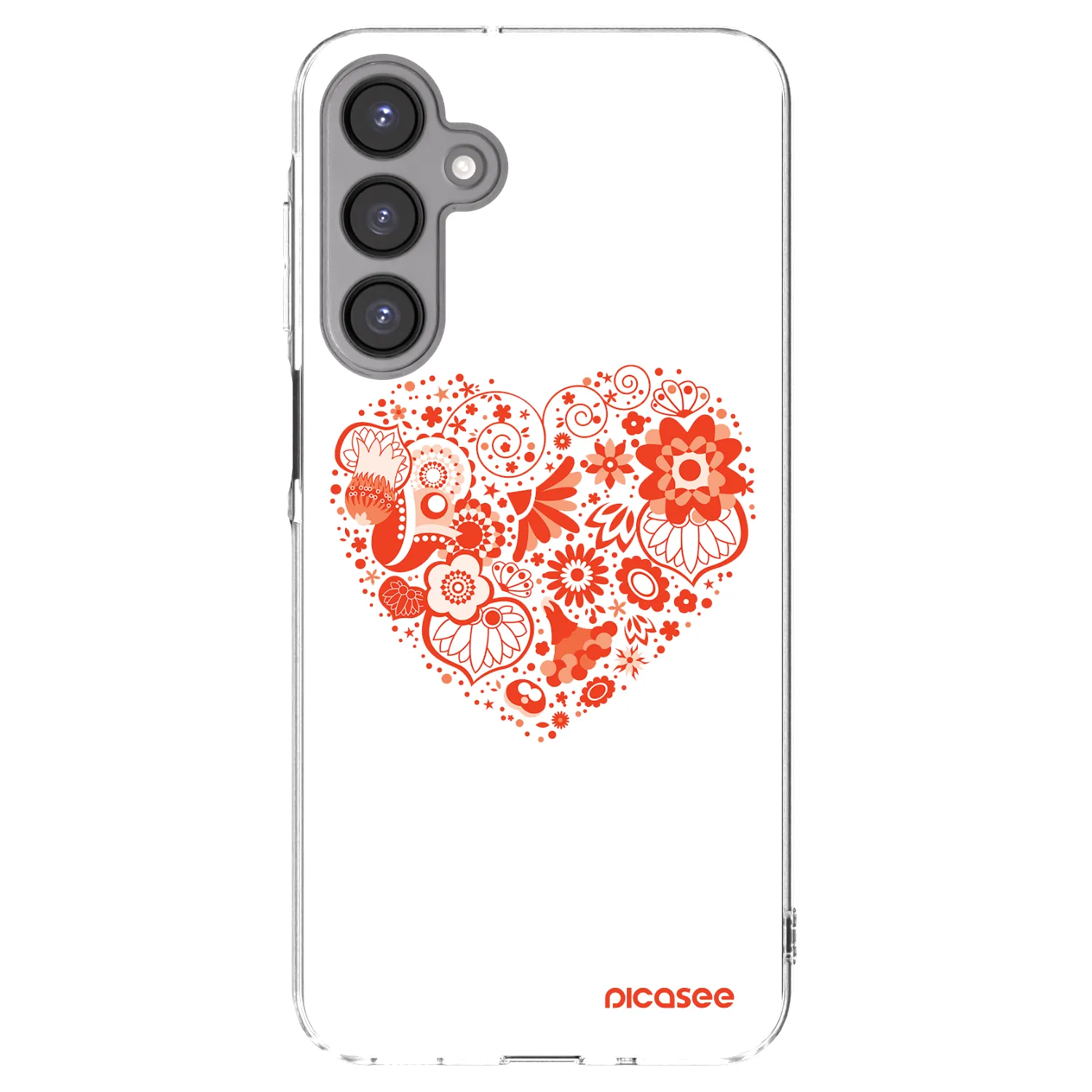 Picasee husă transparentă din silicon pentru Samsung Galaxy A16 4G - Big heart