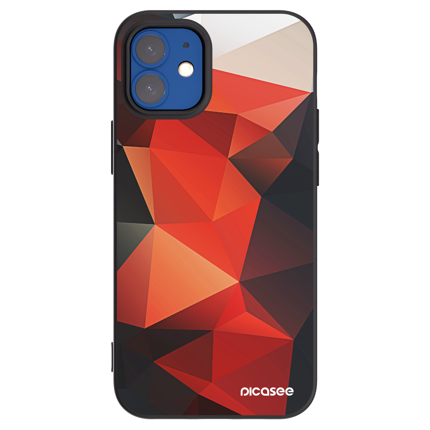 Picasee husă neagră din silicon pentru Apple iPhone 12 mini - Wallpaper 2