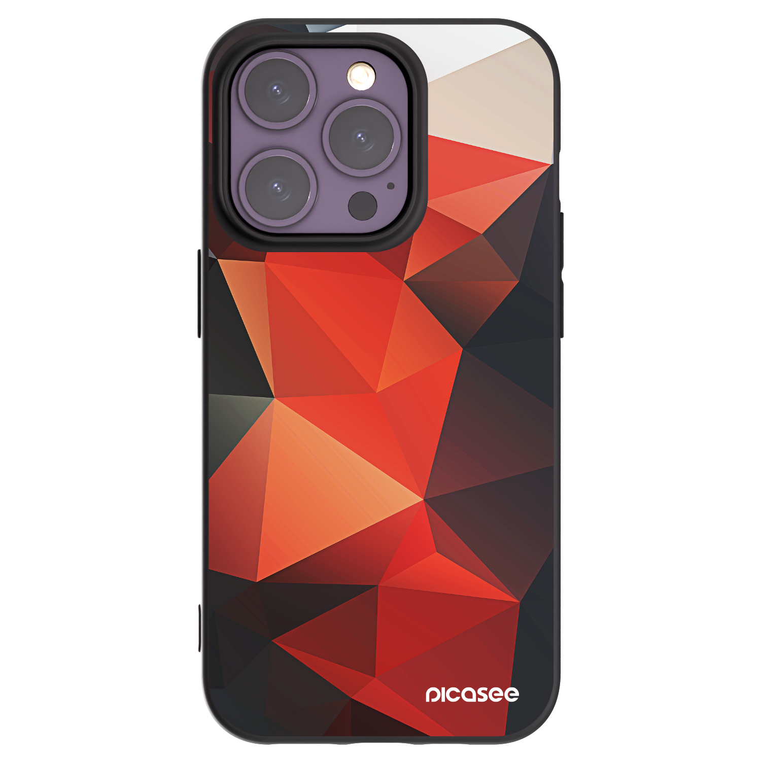 Picasee husă neagră din silicon pentru Apple iPhone 14 Pro - Wallpaper 2