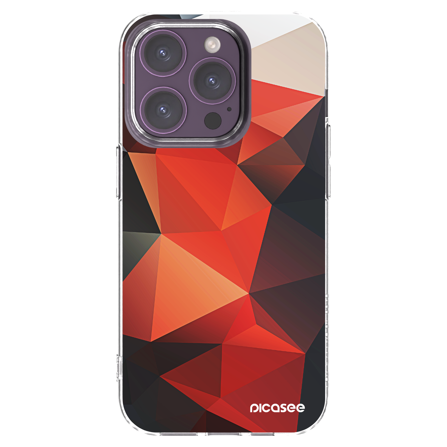 Picasee husă transparentă din silicon pentru Apple iPhone 14 Pro - Wallpaper 2