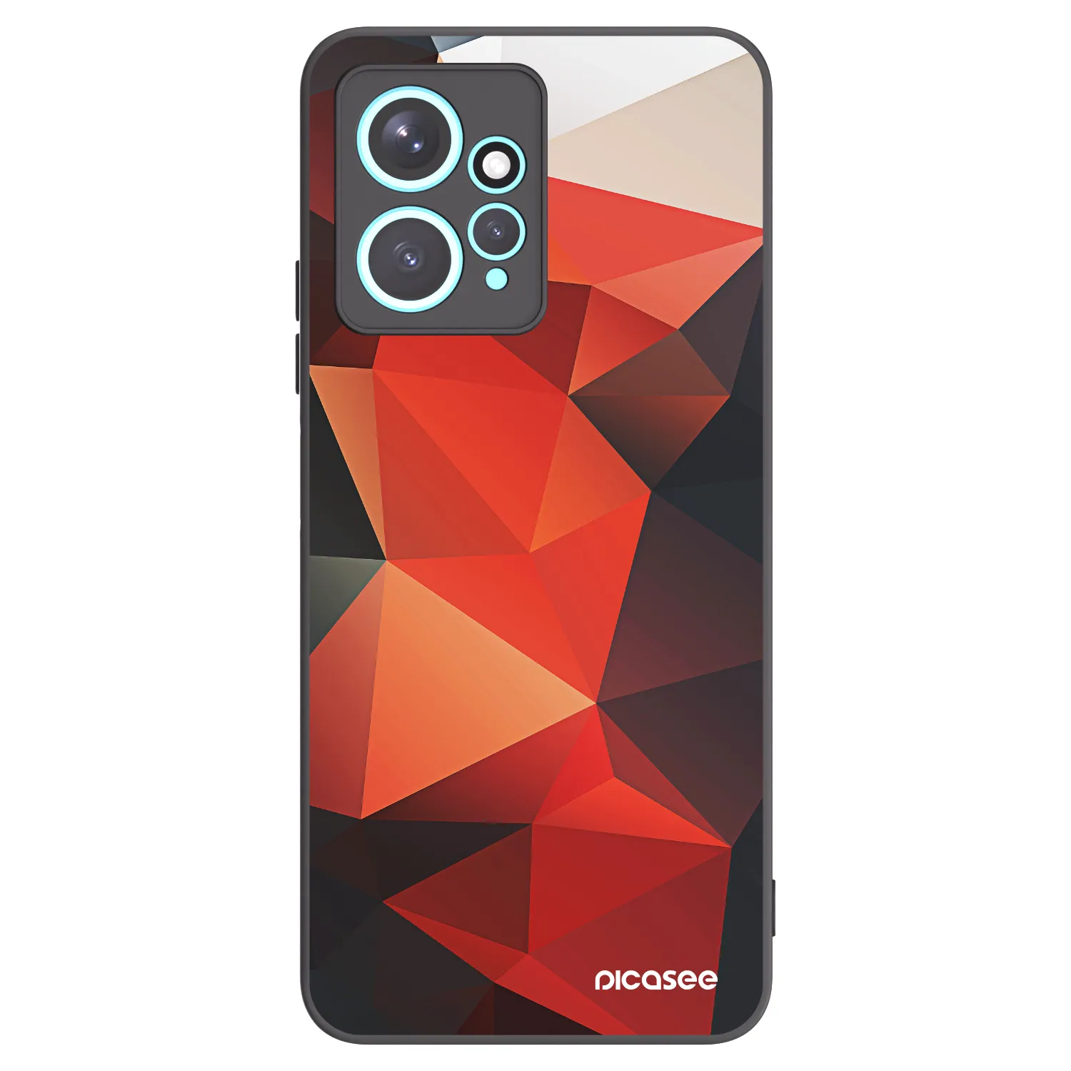 Picasee husă neagră din silicon pentru Xiaomi Redmi Note 12 4G - Wallpaper 2