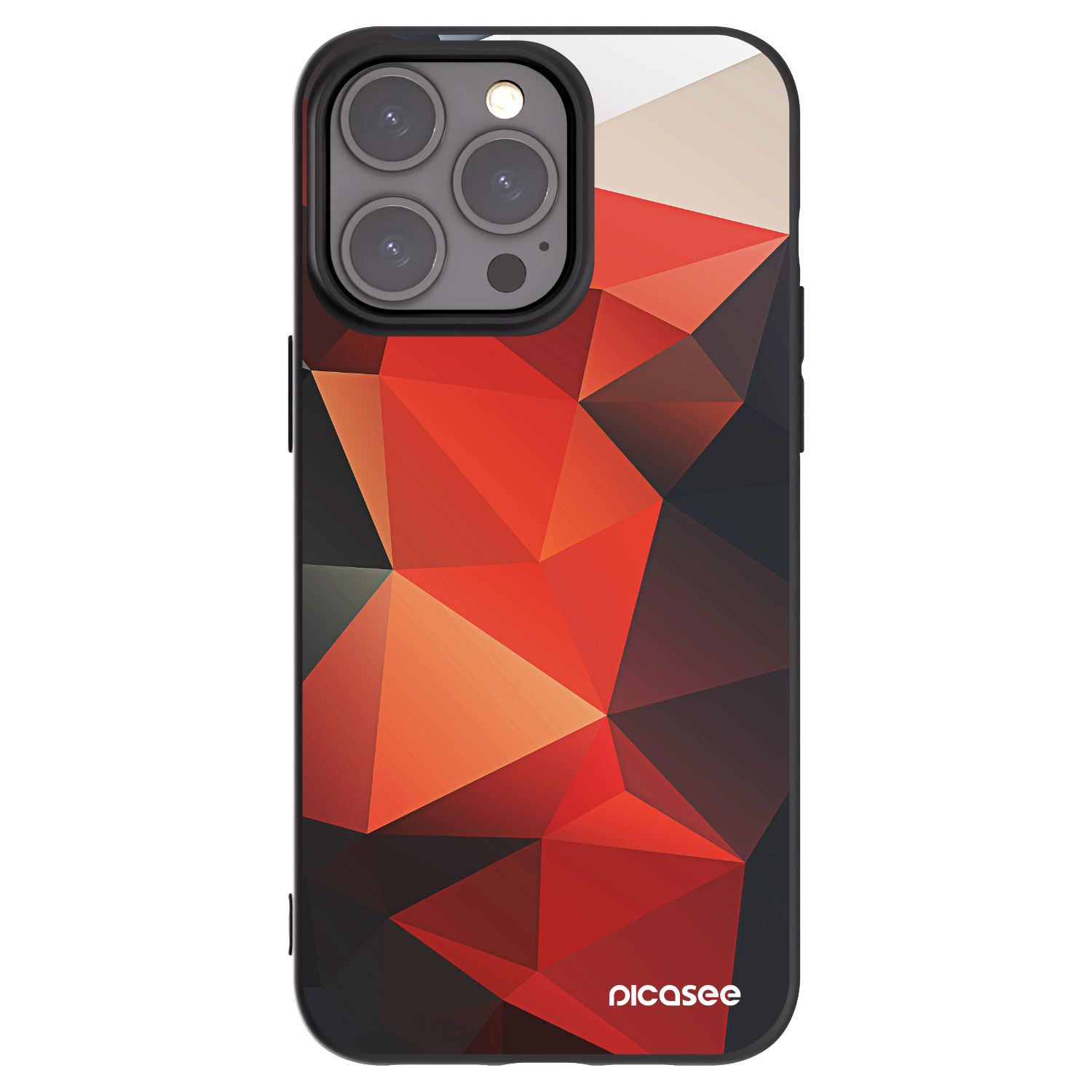 Picasee husă neagră din silicon pentru Apple iPhone 15 Pro Max - Wallpaper 2