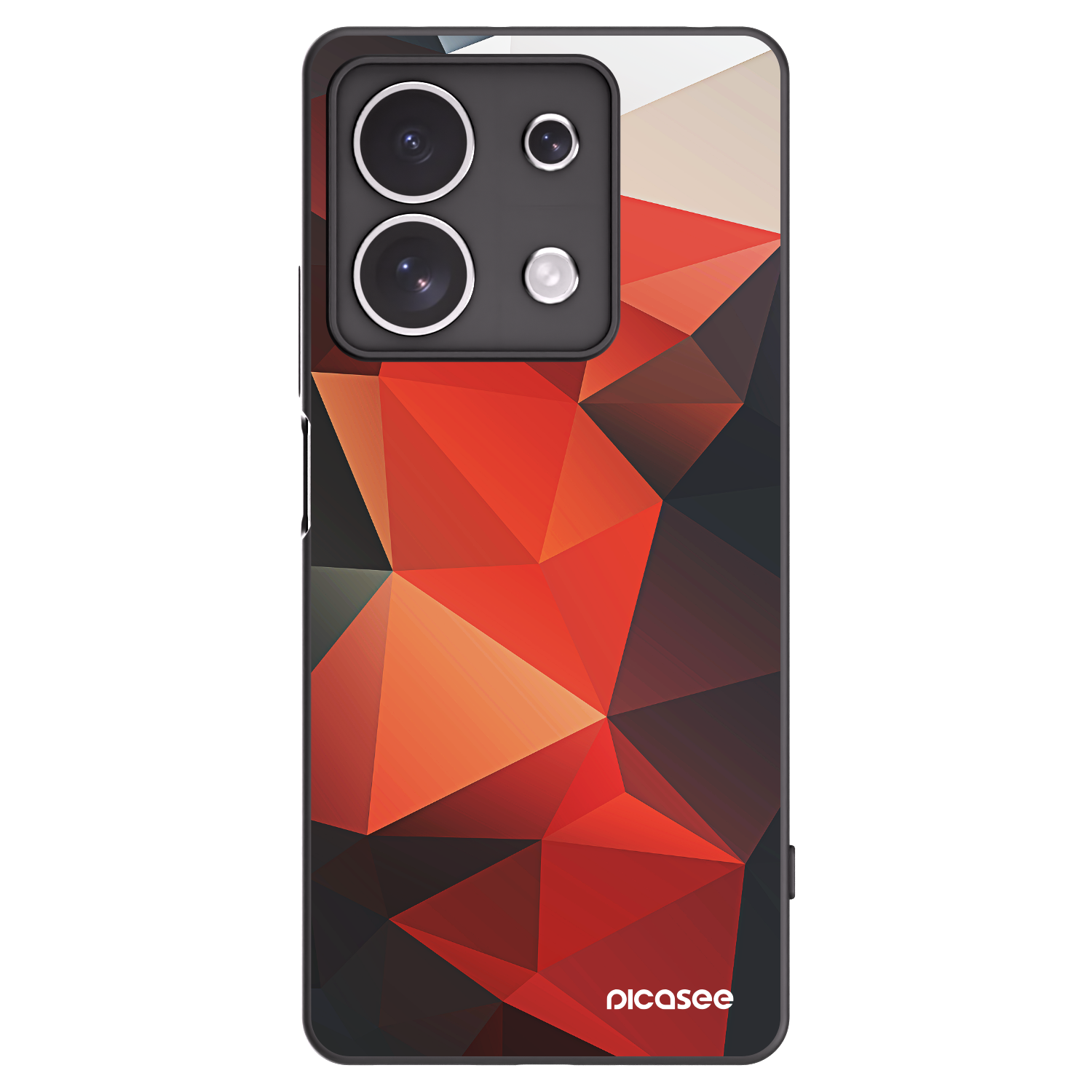 Picasee husă neagră din silicon pentru Xiaomi Redmi Note 13 4G - Wallpaper 2