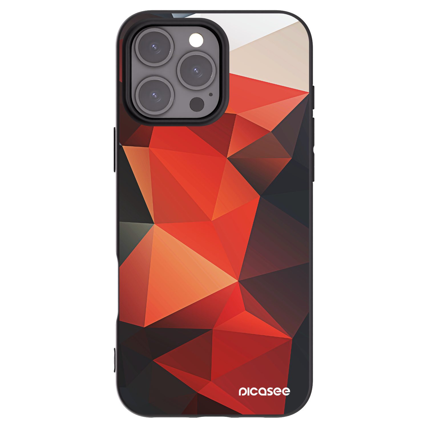 Picasee husă neagră din silicon pentru Apple iPhone 16 Pro Max - Wallpaper 2