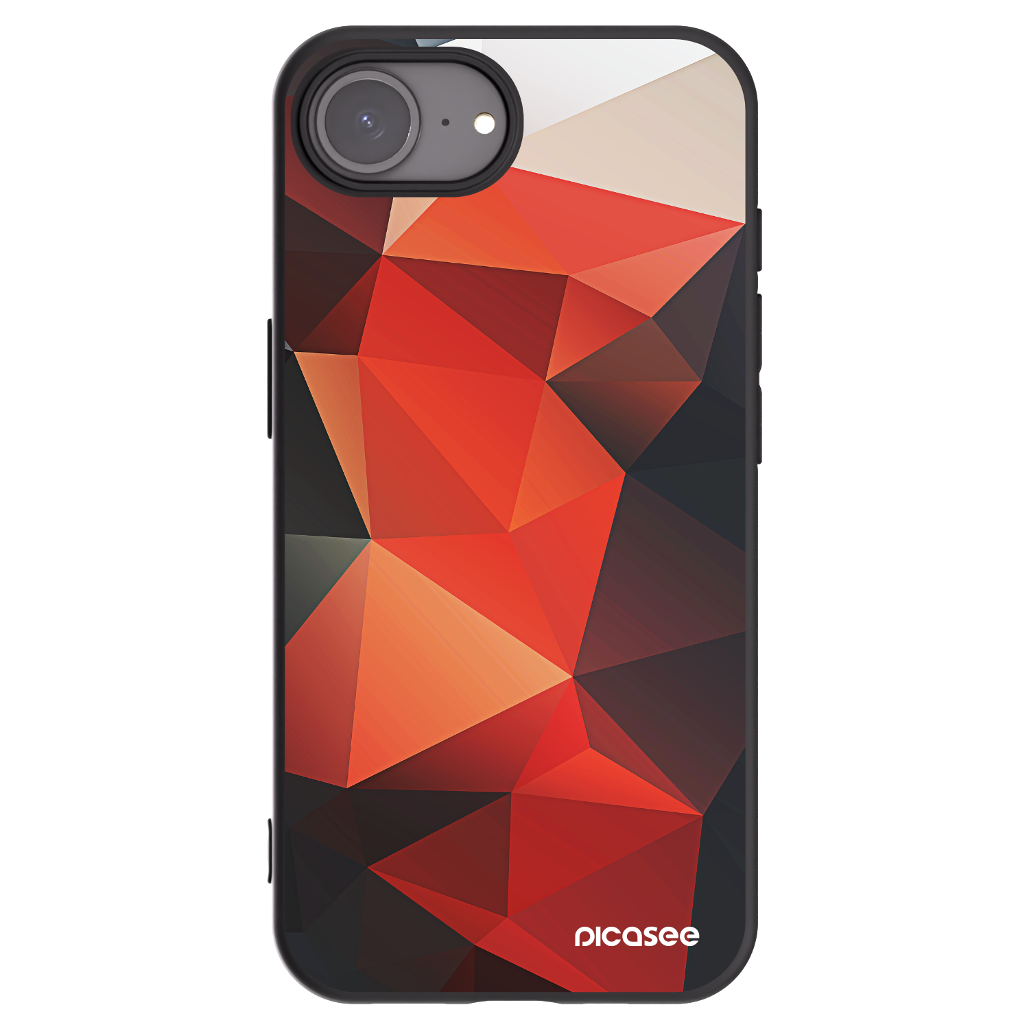 Picasee husă neagră din silicon pentru Apple iPhone 16e - Wallpaper 2