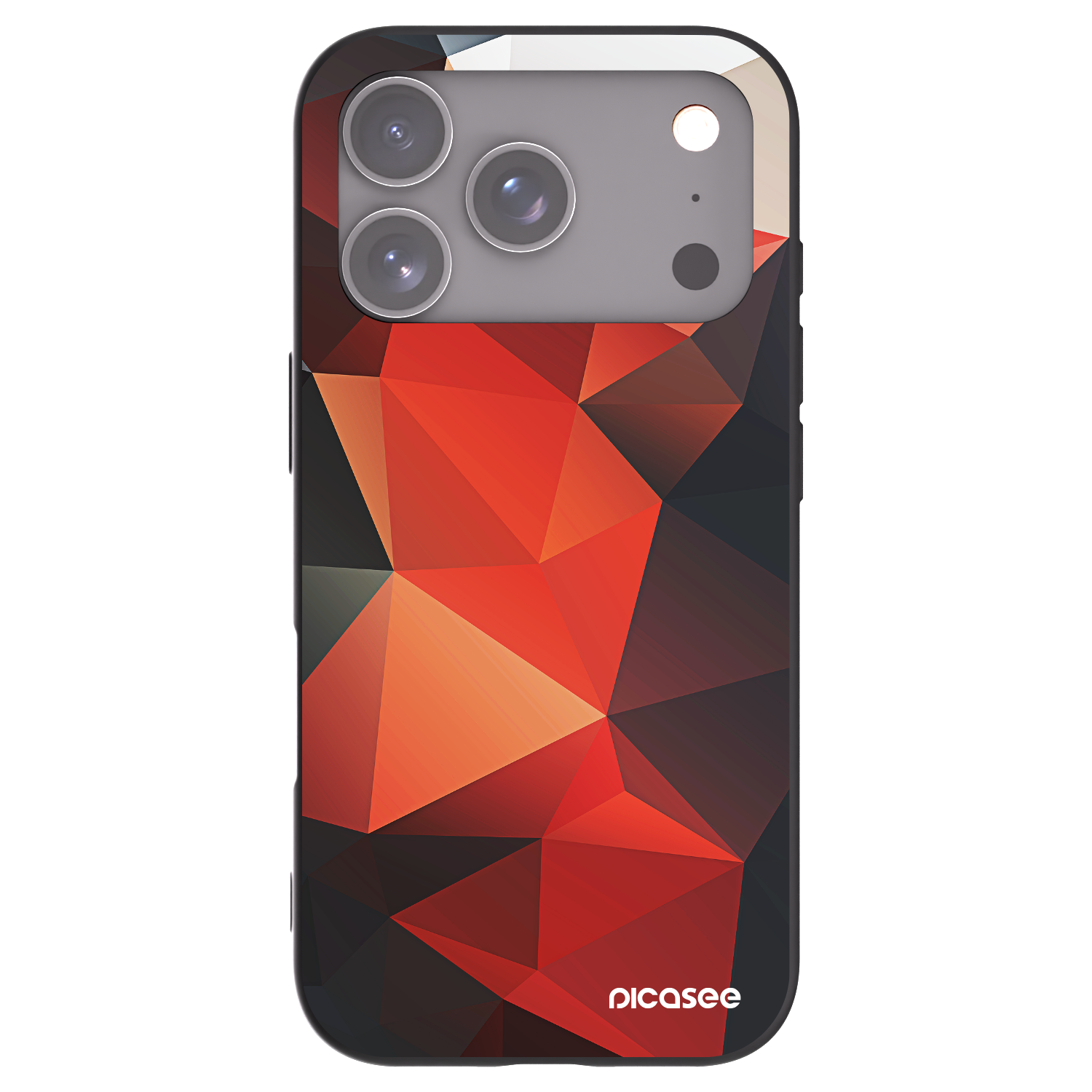 Picasee husă neagră din silicon pentru Apple iPhone 17 Pro - Wallpaper 2