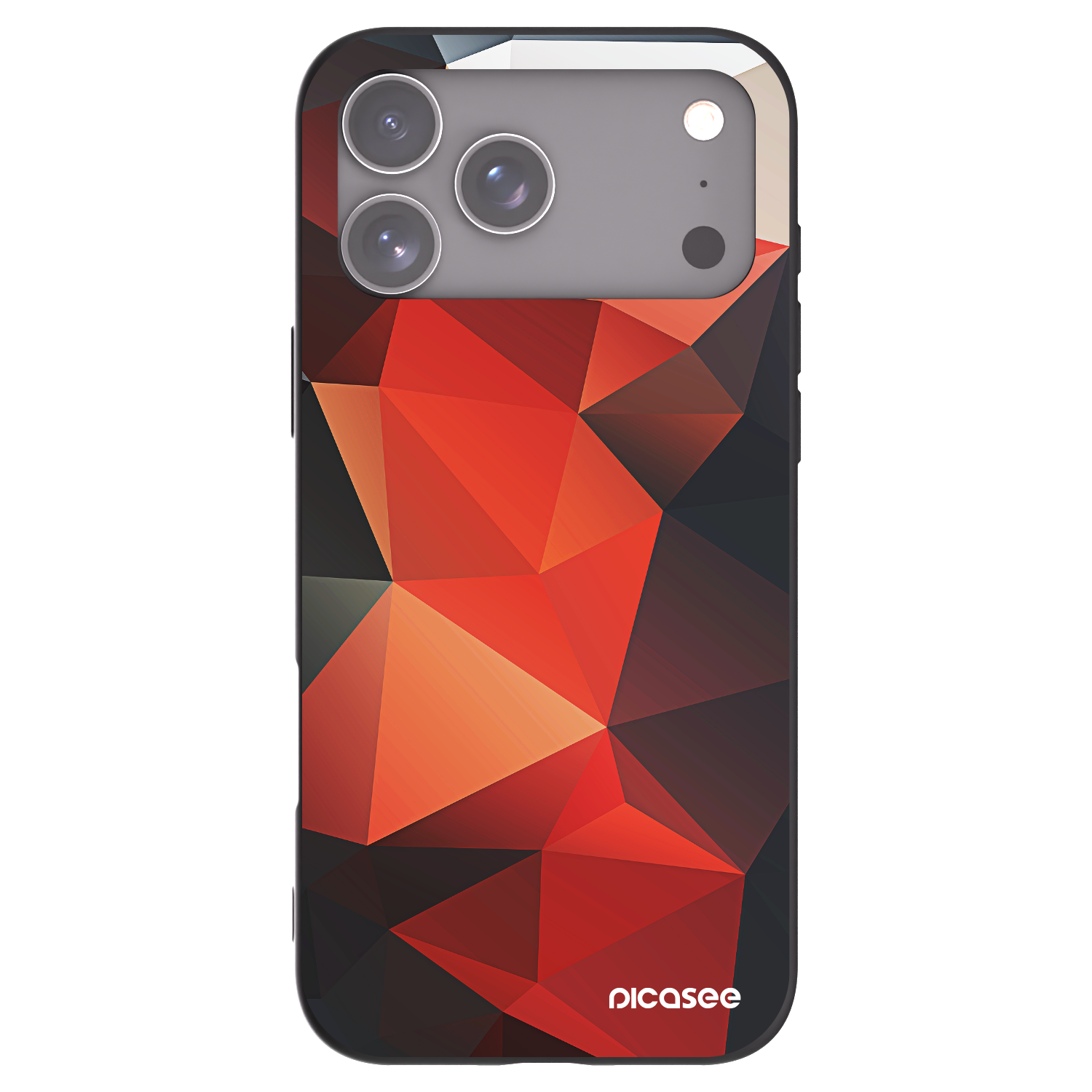 Picasee husă neagră din silicon pentru Apple iPhone 17 Pro Max - Wallpaper 2