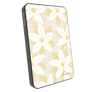 Powerbank cu MagSafe 5 000 mAh cu design propriu Gri - Island Leave