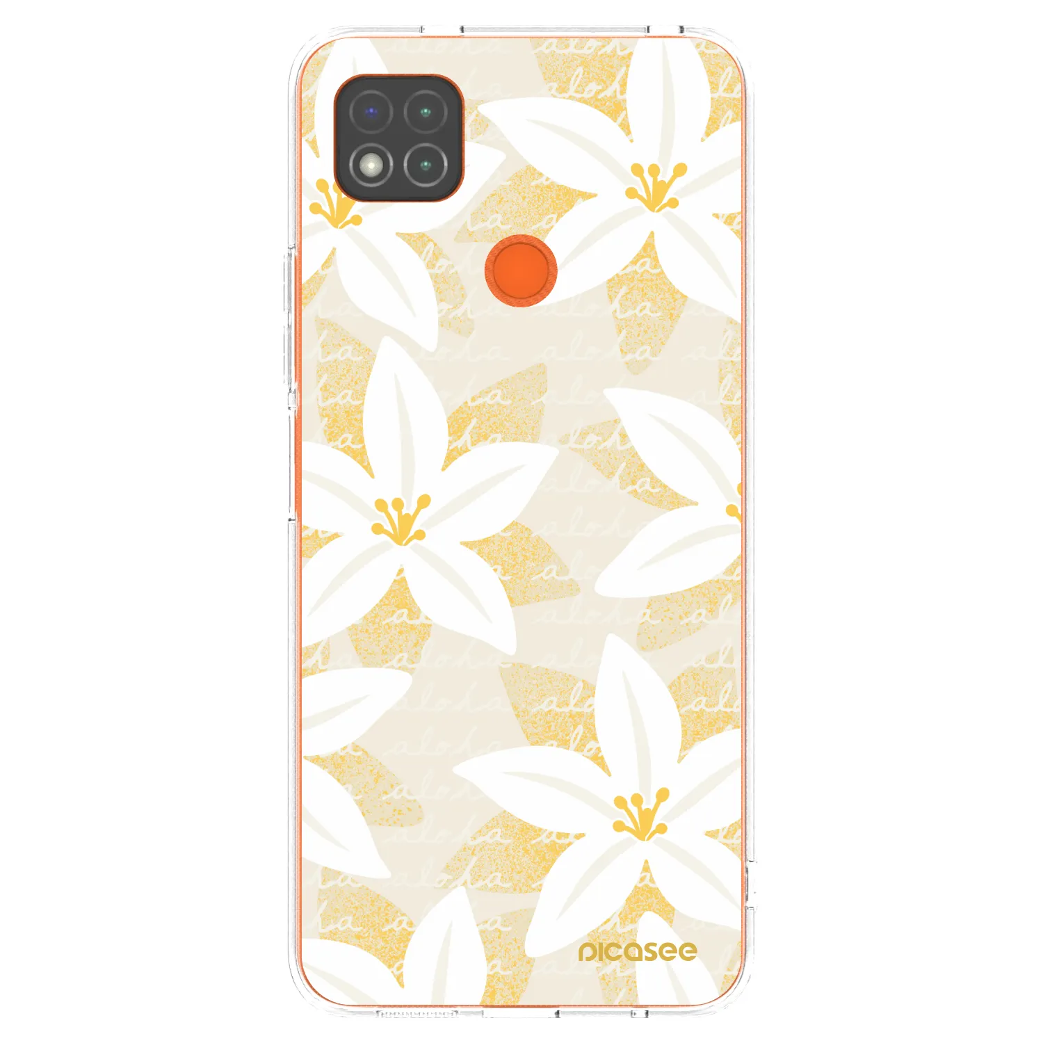 Picasee husă transparentă din silicon pentru Xiaomi Redmi 9C - Island Leave