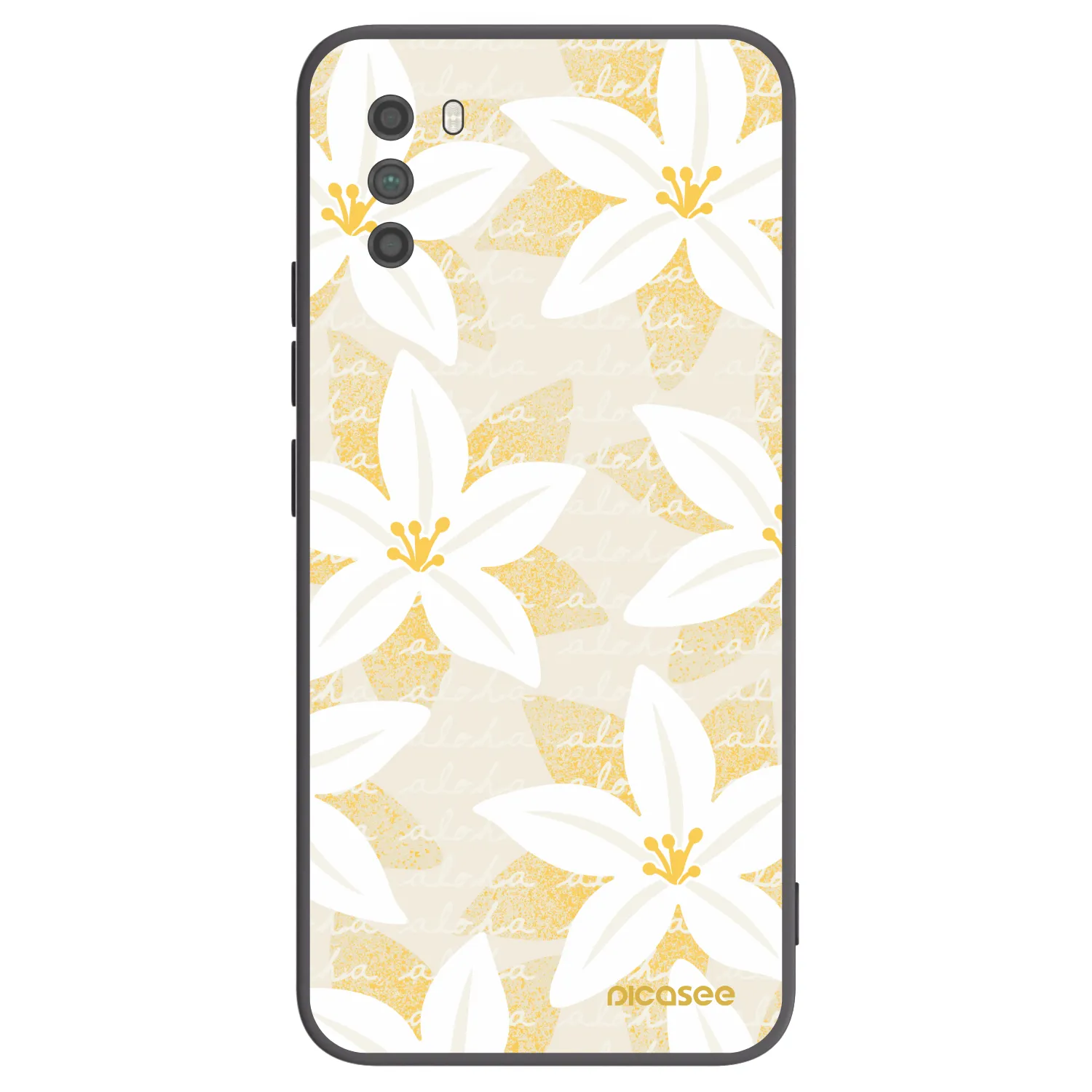 Picasee husă neagră din silicon pentru Xiaomi Poco M3 - Island Leave
