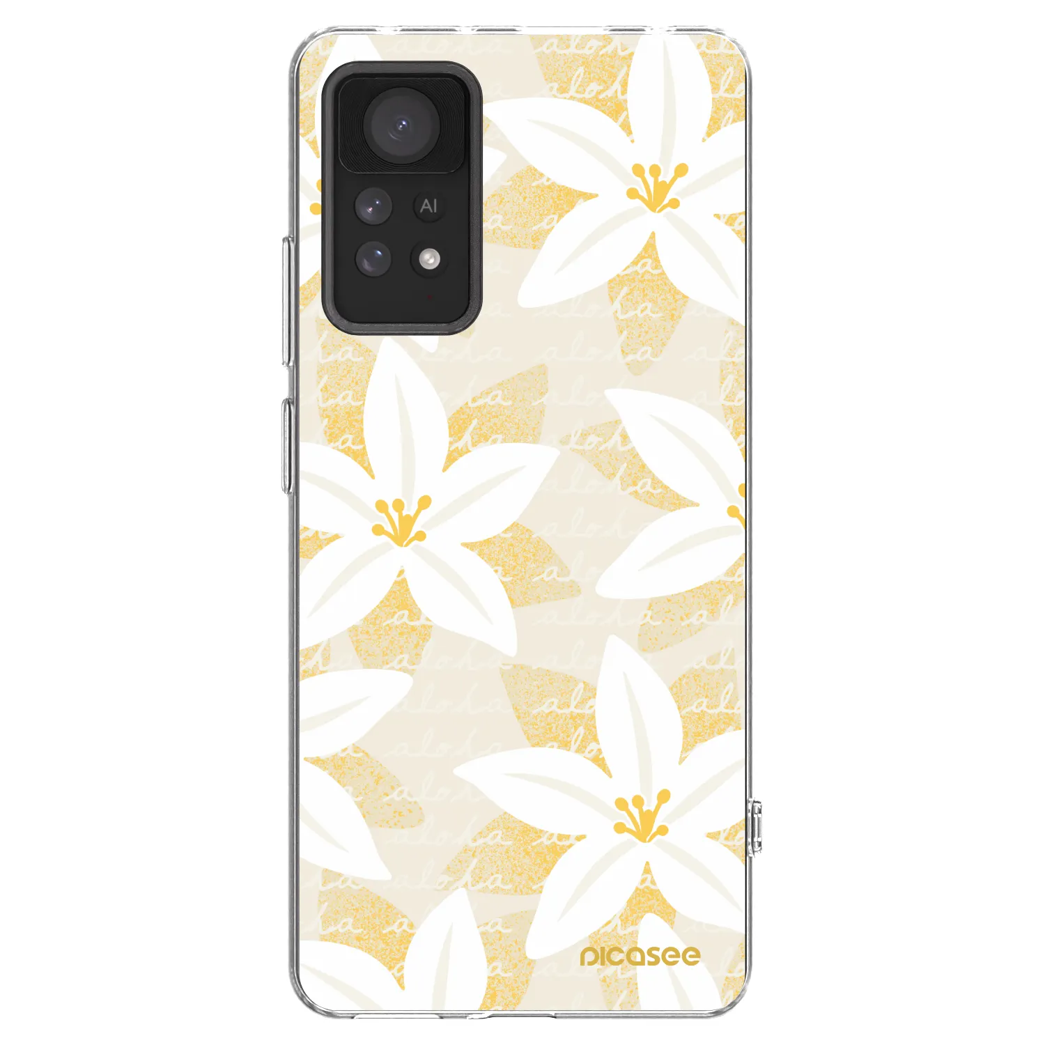 Picasee husă transparentă din silicon pentru Xiaomi Redmi Note 11 Pro 5G - Island Leave