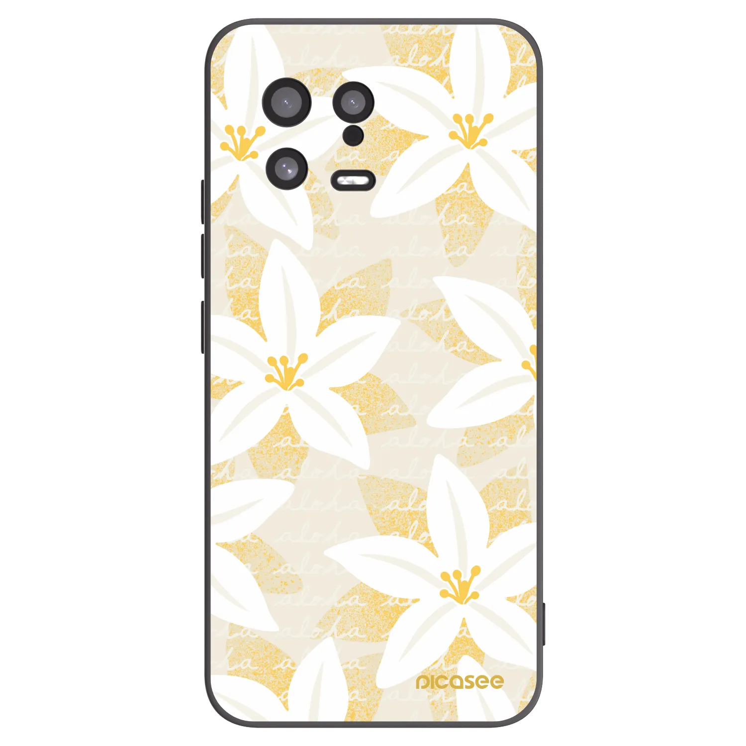 Picasee husă neagră din silicon pentru Xiaomi 13 - Island Leave
