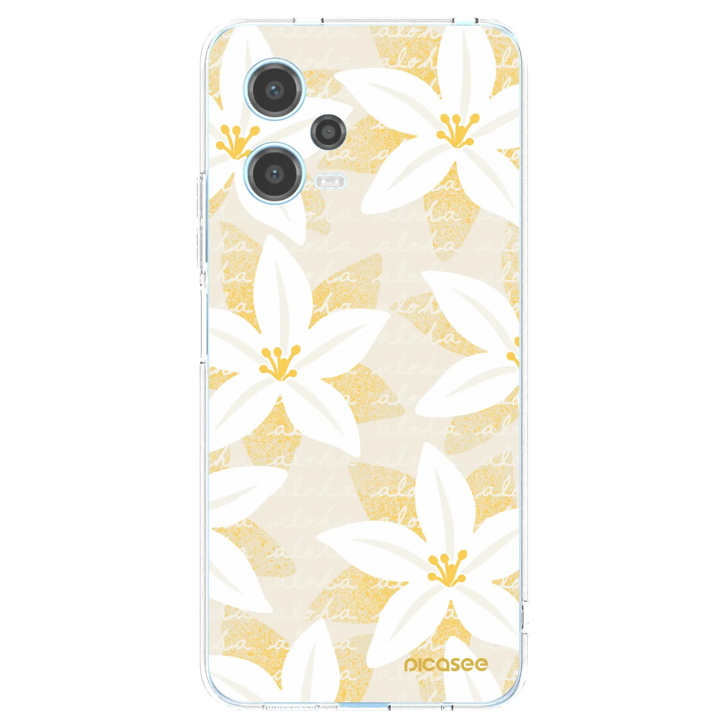 Picasee husă transparentă din silicon pentru Xiaomi Redmi Note 12 5G - Island Leave