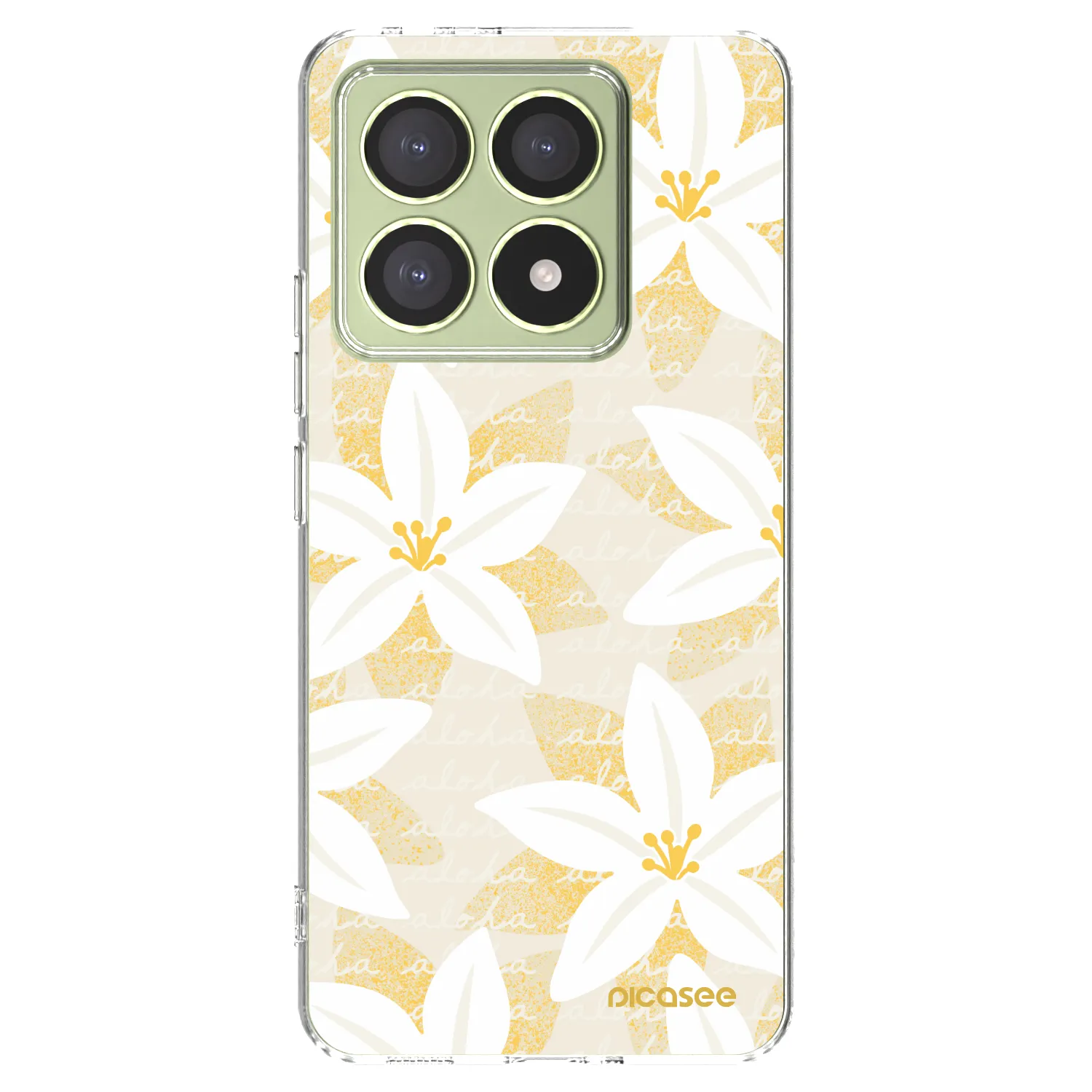 Picasee husă transparentă din silicon pentru Xiaomi 14T - Island Leave