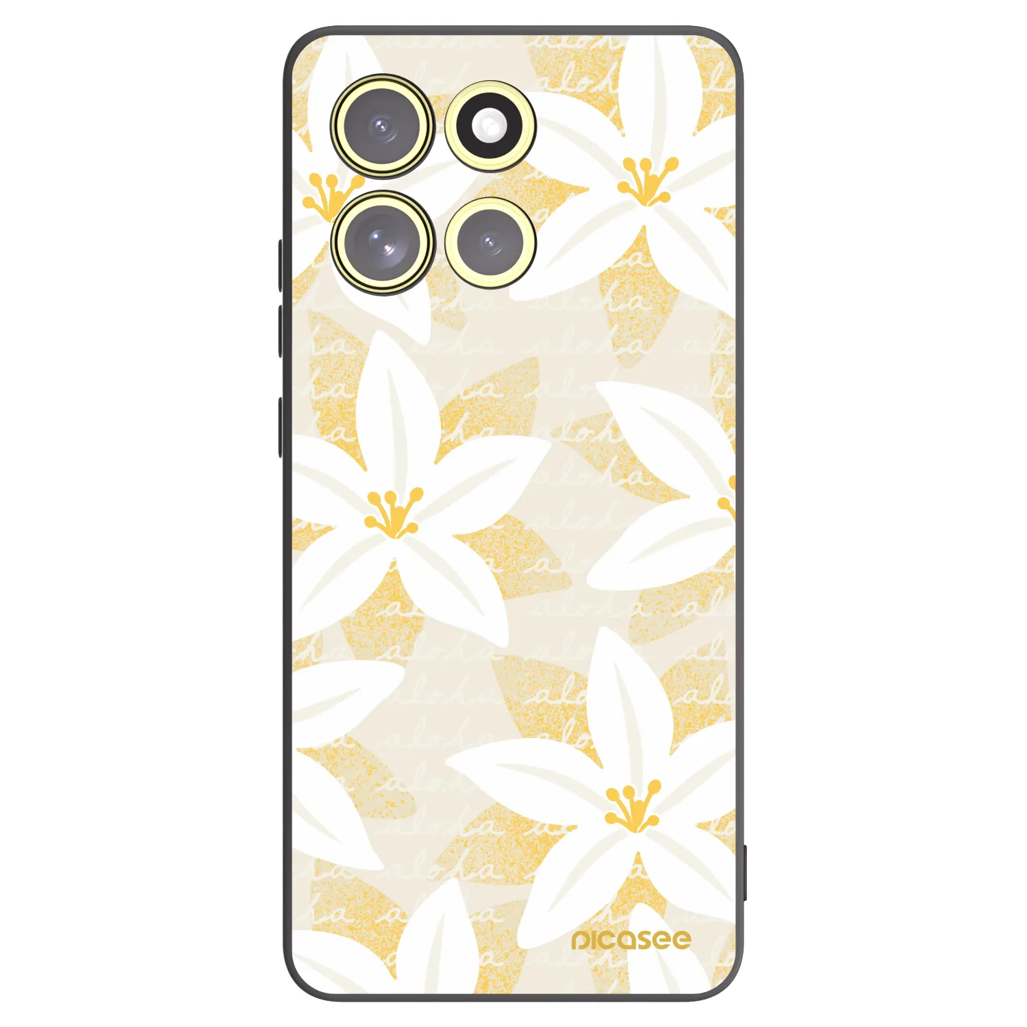 Picasee husă neagră din silicon pentru Motorola Moto G86 5G - Island Leave
