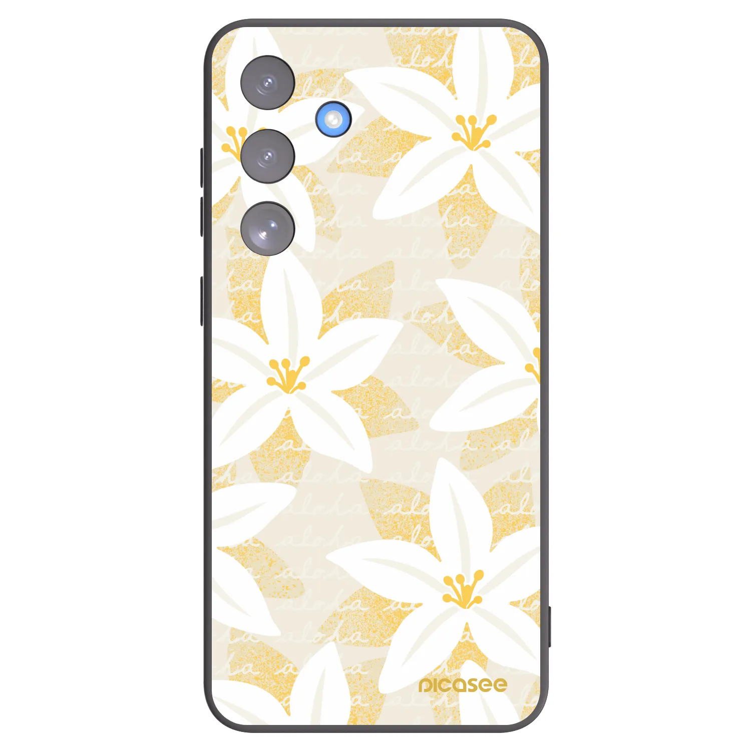 Picasee husă neagră din silicon pentru Samsung Galaxy S25 FE 5G - Island Leave
