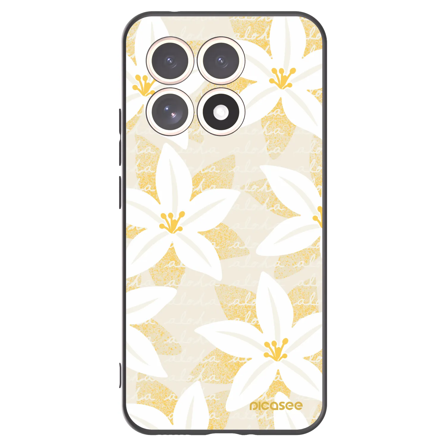 Picasee husă neagră din silicon pentru Xiaomi 15T - Island Leave