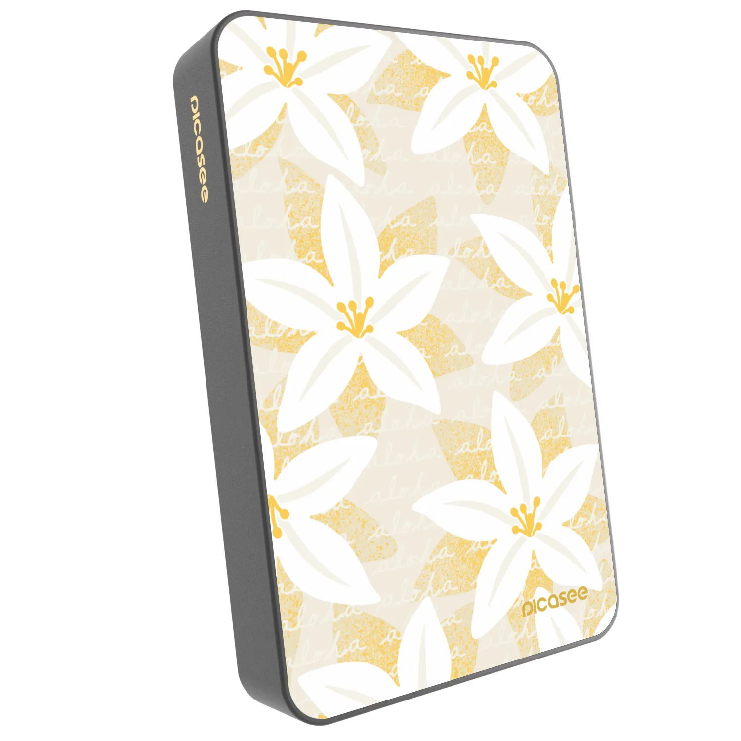 Picasee Powerbank cu MagSafe 10 000 mAh Gri - Island Leave
