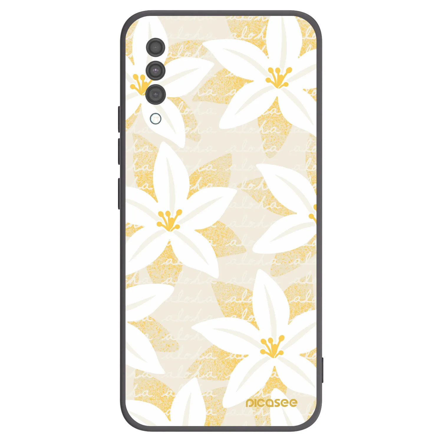 Picasee husă neagră din silicon pentru Samsung Galaxy A30s A307F - Island Leave