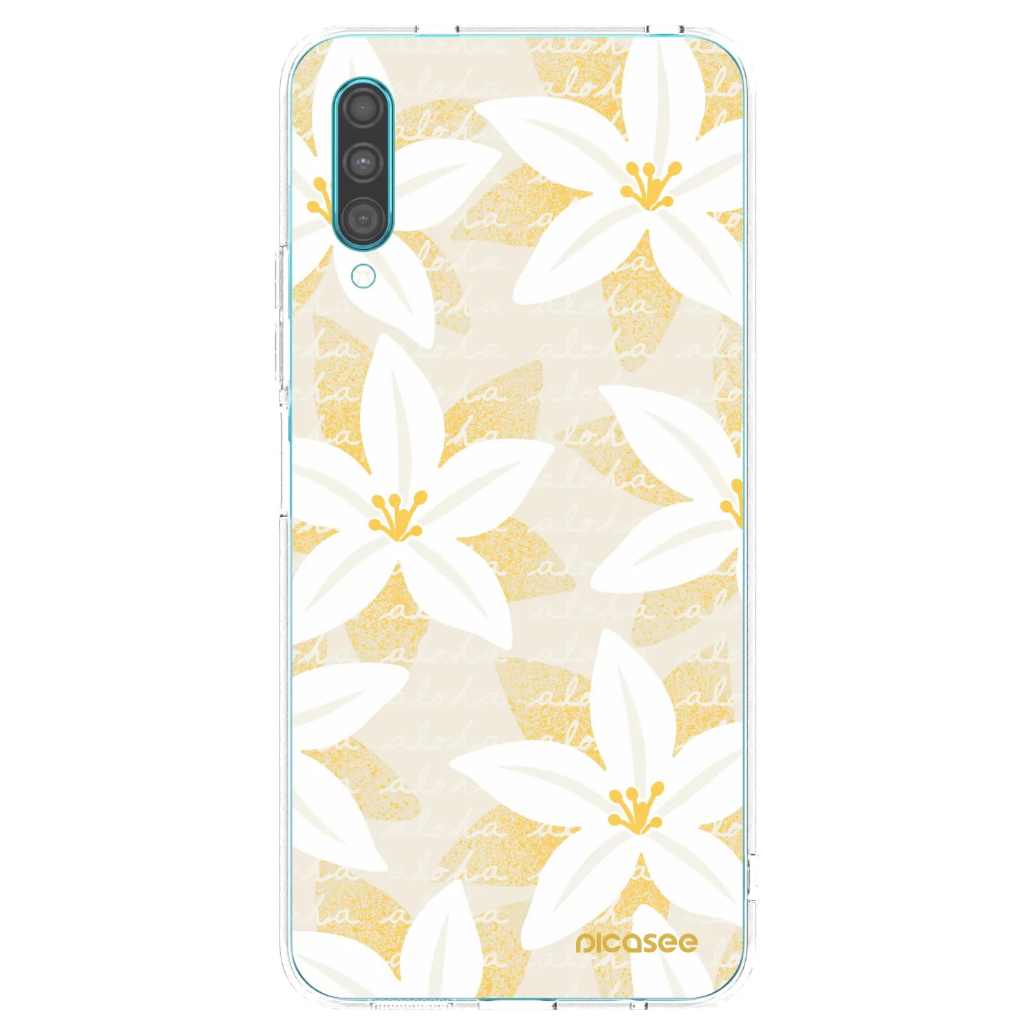 Picasee husă transparentă din silicon pentru Samsung Galaxy A30s A307F - Island Leave