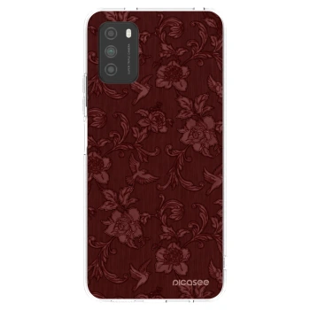 Picasee husă transparentă din silicon pentru Xiaomi Poco M3 - Red Elegance