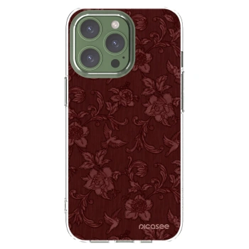 Picasee husă transparentă din silicon pentru Apple iPhone 13 Pro - Red Elegance