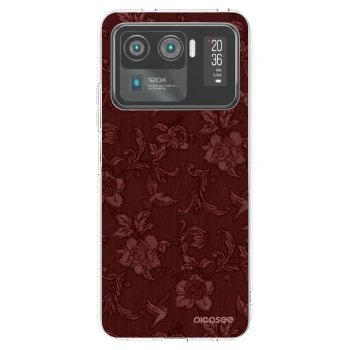 Picasee husă transparentă din silicon pentru Xiaomi Mi 11 Ultra - Red Elegance