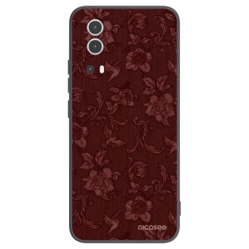 Picasee husă neagră din silicon pentru Vivo Y72 5G - Red Elegance